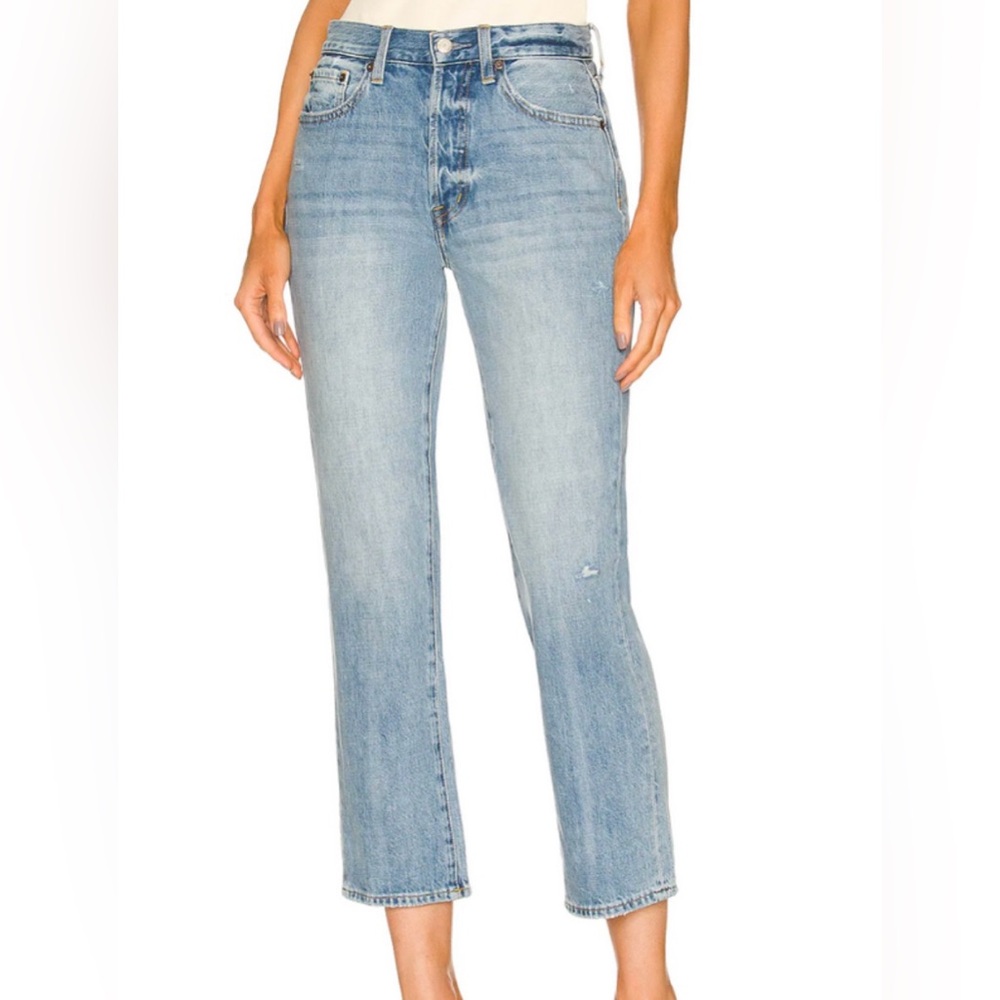 95.  Pistola Charlie High Rise Straight Jeans